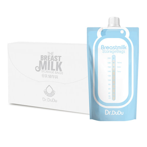 Breast milk preservation bag