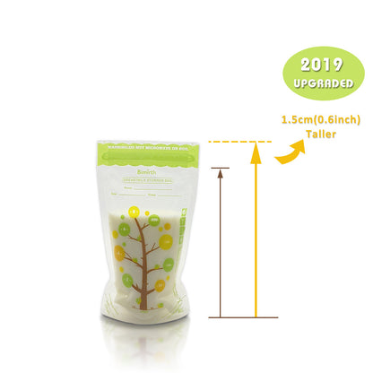 Breast milk storage bag