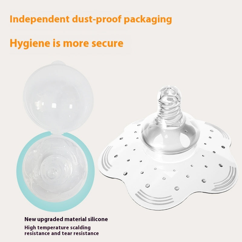 Nursing Breast Pads with Nipple Shield
