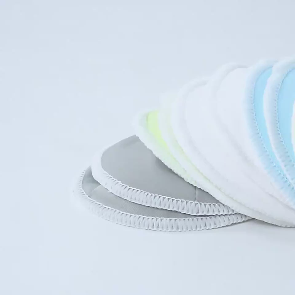 Three-ply waterproof bamboo fiber emulsion pad